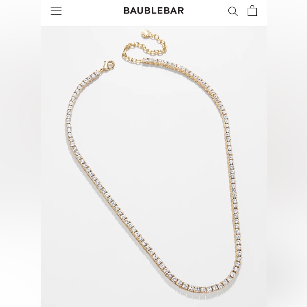 Baublebar Bennett Tennis Necklace